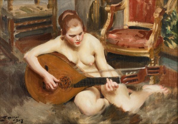 Anders Zorn – Lutspelerska