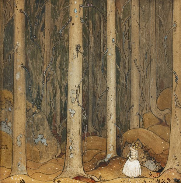 John Bauer – ”Här är skönt och vackert…”