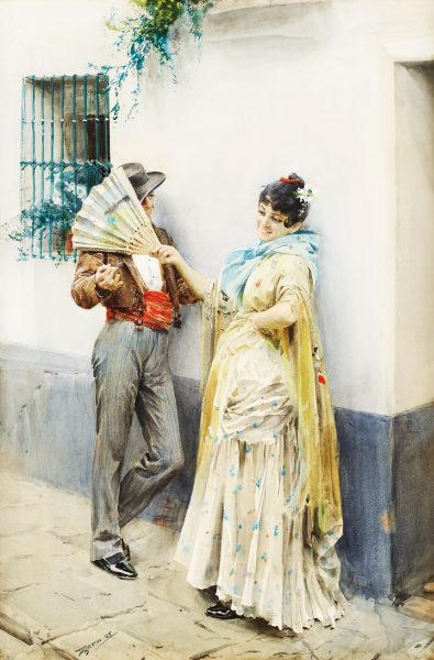 Anders Zorn – ”Flirtation”