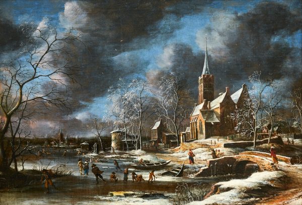 Anthonie Beerstraaten – A Magnificent Winter Landscape