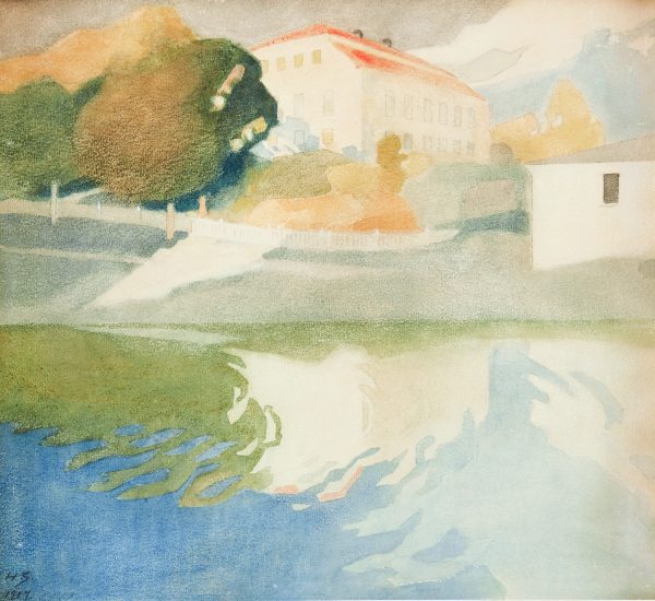 Helene Schjerfbeck – “Sjundby gård”