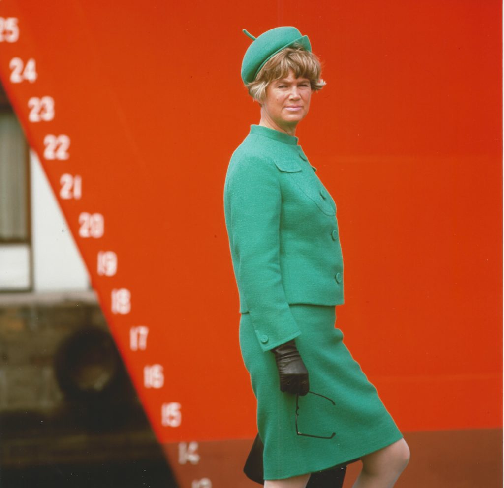 Brita Petersson i Köpenhamn 1965.