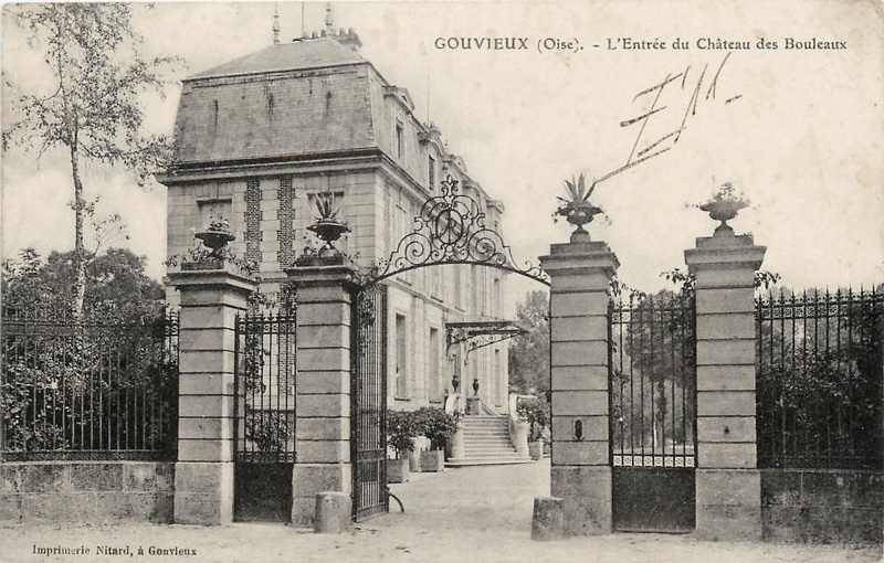 Château des Bouleaux in Chantilly.