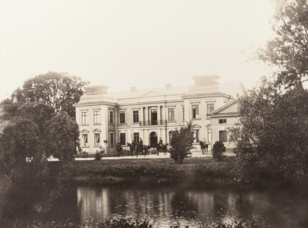 Skottorp Manor, photo dated 19 June 1893