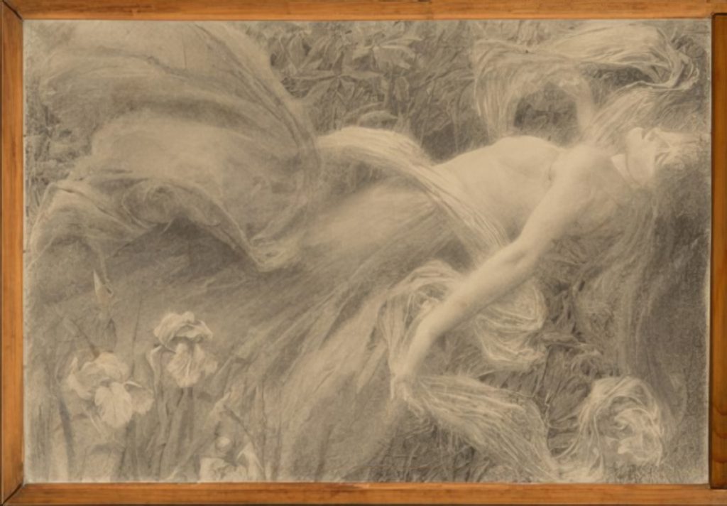 2. Jan Preisler, Wind and Breeze (left part), 1896, National Gallery in Prague